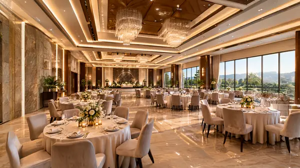 Banquet Hall & Lawn - Western Aravalli Farms