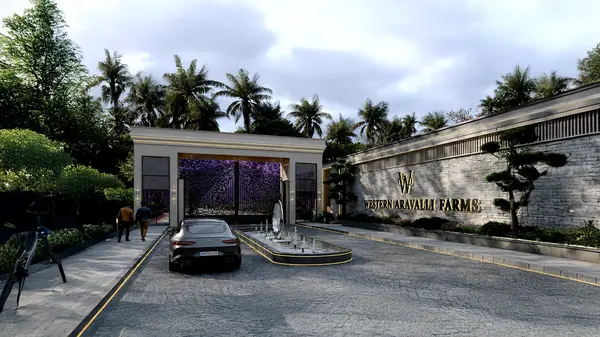 Grand Entrance Gate - Western Aravalli Farms